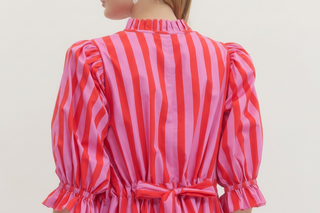 Pink Stripe Dress