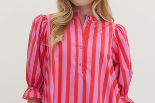Pink Stripe Dress