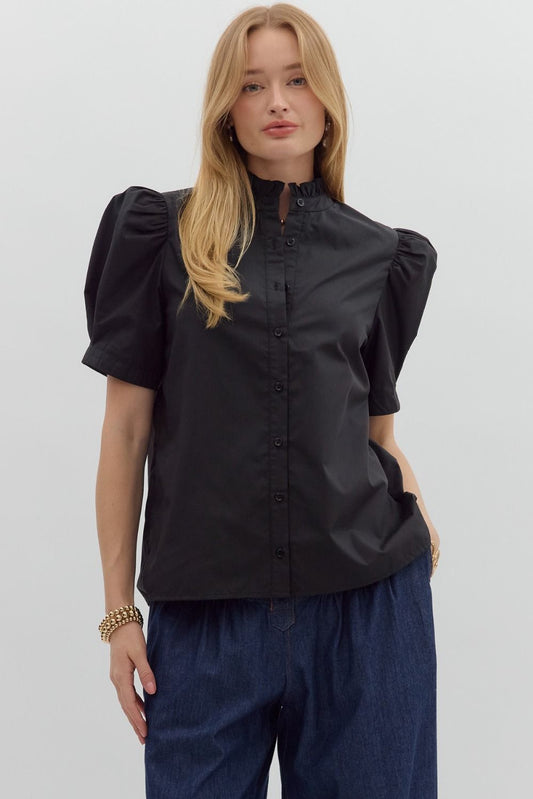 Puff Shoulder Top