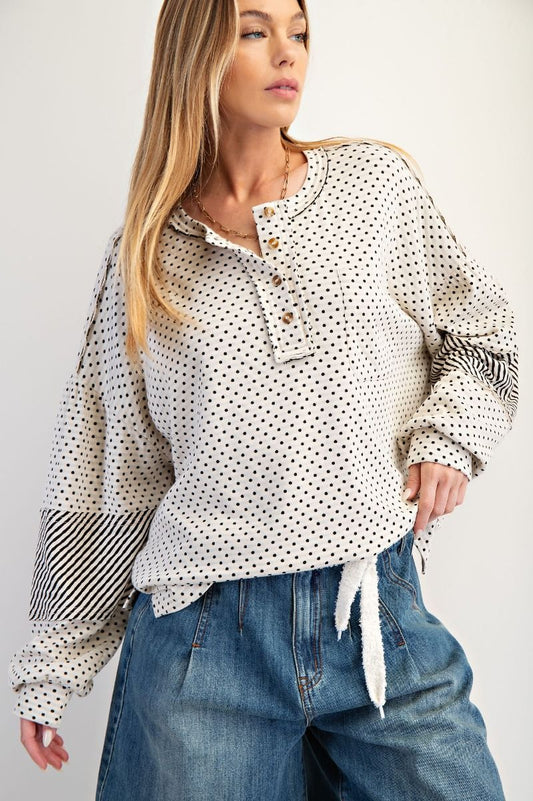 Dots and Stripes Top