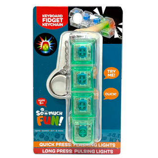 Keyboard Fidget LED Keychain