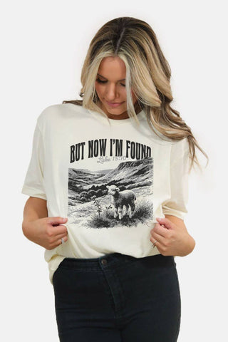 Faith Collective Women's Tees S But Now I'm Found Tee
