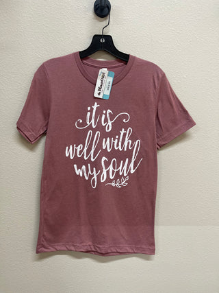 Faith Collective Women's Tees It Is Well With My Soul Graphic Tee
