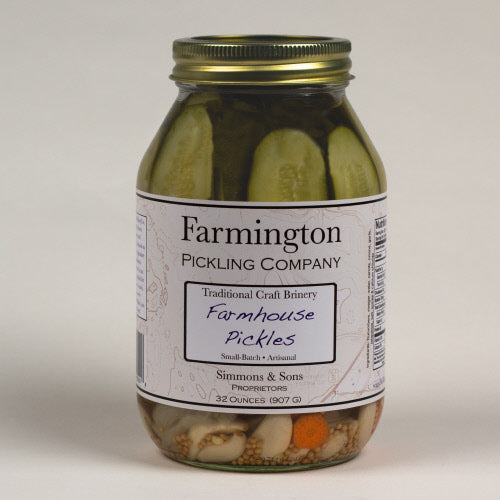 farmhouse pickles (spicy)