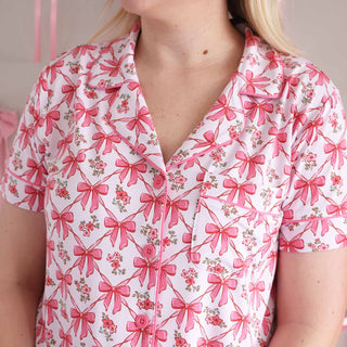 Bow Besties Women's Two Piece PJ Set