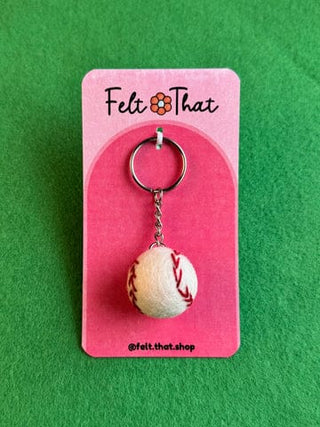 Felt That Keychains Felt Sports Keychain