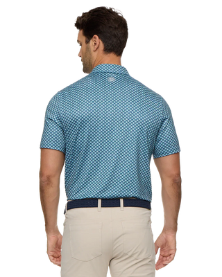 Flag & Anthem Men's Tops Fridley Agave Print Performance Polo