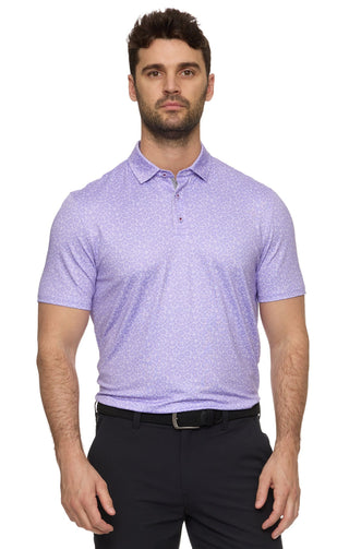 Flag & Anthem Men's Tops Hibiscus Performance Polo
