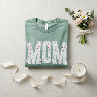 Floral Mom Flat Lay