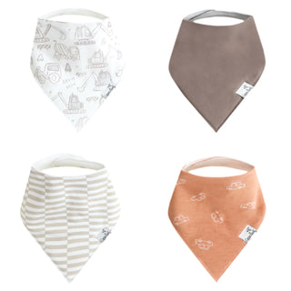Copper Pearl Bandana Bibs