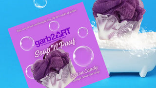 Garb 2 Art Kid's Bath & Body Soap N Pouf