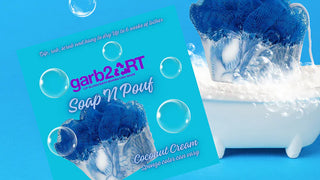 Garb 2 Art Kid's Bath & Body Soap N Pouf