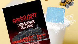 Garb 2 Art Kid's Bath & Body Train Surprise Bath Bomb