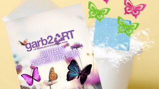 Garb 2 Art Kid's Bath & Body Butterfly Surprise Bath Bomb