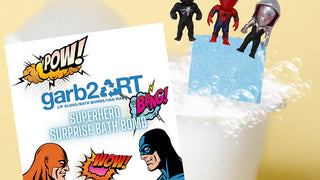 Garb 2 Art Kid's Bath & Body Superhero Surprise Bath Bomb