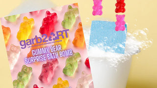 Garb 2 Art Kid's Bath & Body Gummy Bear Surprise Bath Bomb