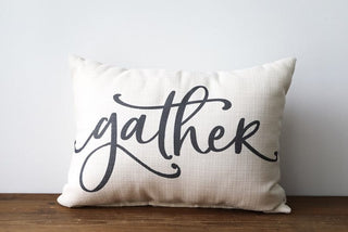 gather pillow