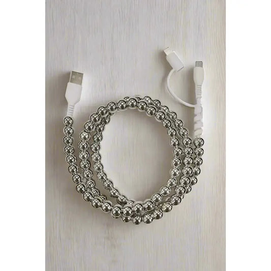 Gentlemen's Hardware Electronics Beaded Phone Charger