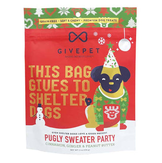 Givepet Dog Items Pugly Sweater Party Treats