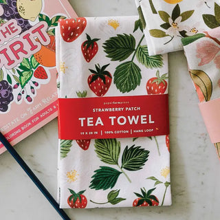 Glory Haus Dish Towel Strawberry Tea Towel
