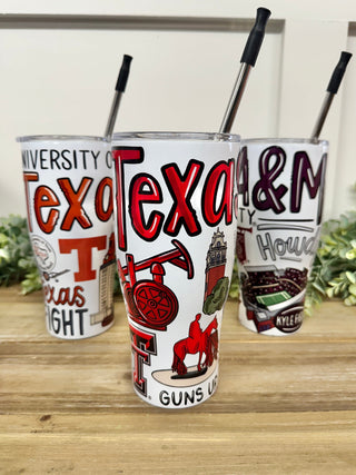 Glory Haus Drinkware Texas Icon Tumbler