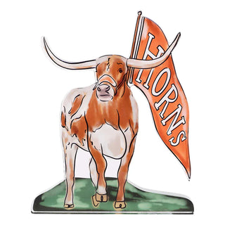 Glory Haus Home Decor University of Texas Bevo Sign