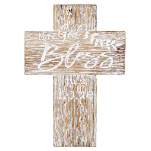 God Bless this Home Cross