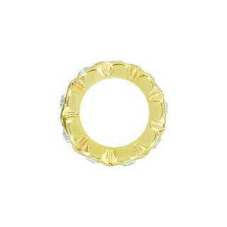 Brighton J94121 Infinity Spacer bead in gold and silver two-tone finish