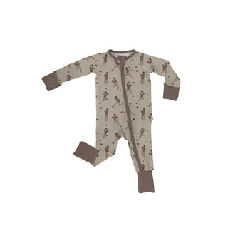Goosie's Baby Footies Football Zip Footie