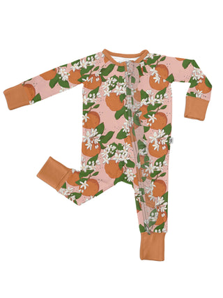 Goosie's Baby Footies Orange Blossom Zippie
