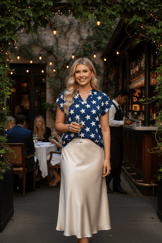 GRACE+EMMA by Southern Grace Women's Tops Nicole Star Top