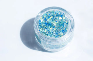 Gussy Up Bow Co Kid's Bath & Body Light Blue Hair Glitter