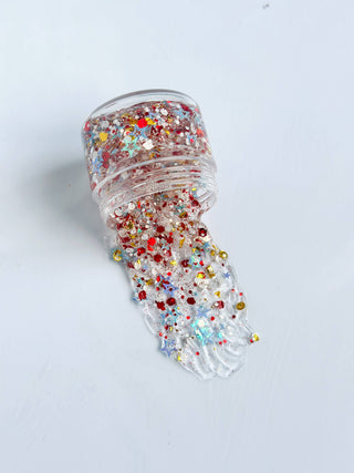 Gussy Up Bow Co Kid's Bath & Body Stars and Stripes Hair Glitter
