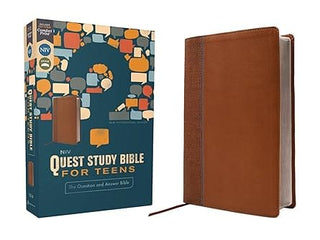 Harper Collins Adult Books Quest Study Bible for Teens Leathersoft