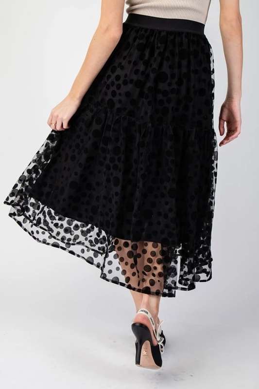 Glamorous Dotted Skirt