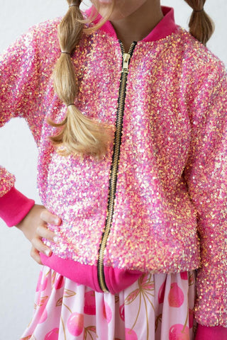 Girl's Sequin Jacket
