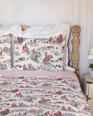 Ida Mae Home Blankets Cattle Drive Sand Quilt
