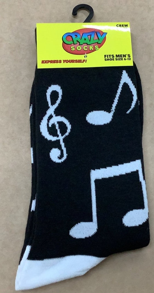 Music Notes Socks