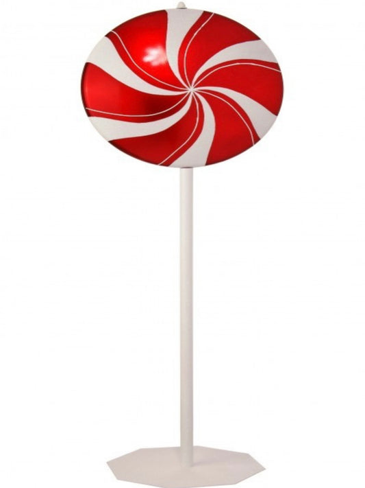 Peppermint Lollipop on Stand