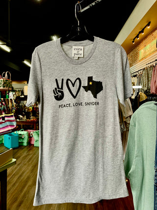 Peace Love Snyder Tee