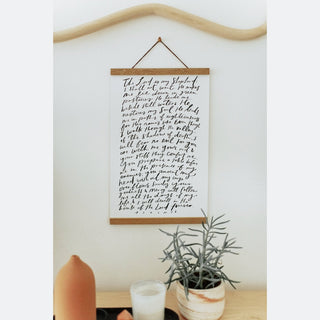 Jenessa Wait Home Decor 11x17 The Lord is my shepherd