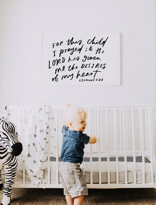 Jenessa Wait Poster: For This Child I Prayed