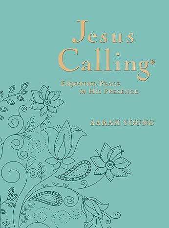 Jesus Calling, Teal Leathersoft