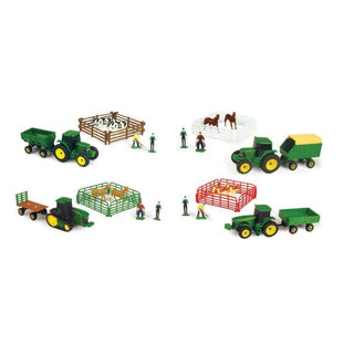 john deere 10 piece farm set