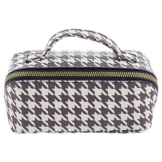 Karma Cosmetic Bag Houndstooth Cosmetic Bag