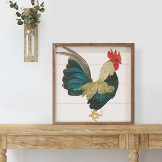 Kendrick Home Home Decor Rooster Sign