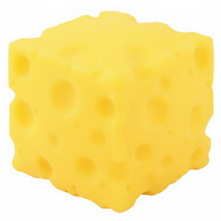 Large Squishy Cheese Cube