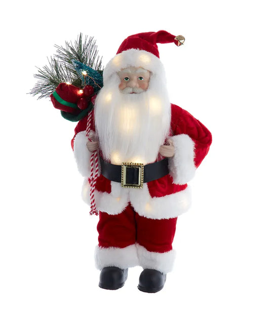 12" Lighted Santa