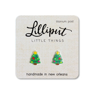 Lilliput Little Things Women's Earrings Christmas Tree Earrings