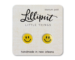 Lilliput Little Things Women's Earrings Happy Face Earrings
